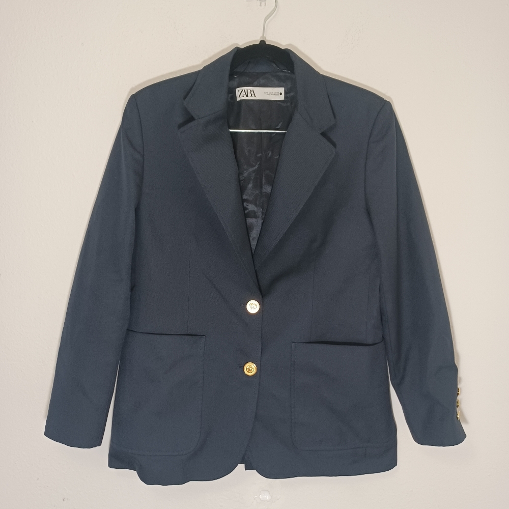 Zara Blazer with Gold Buttons
